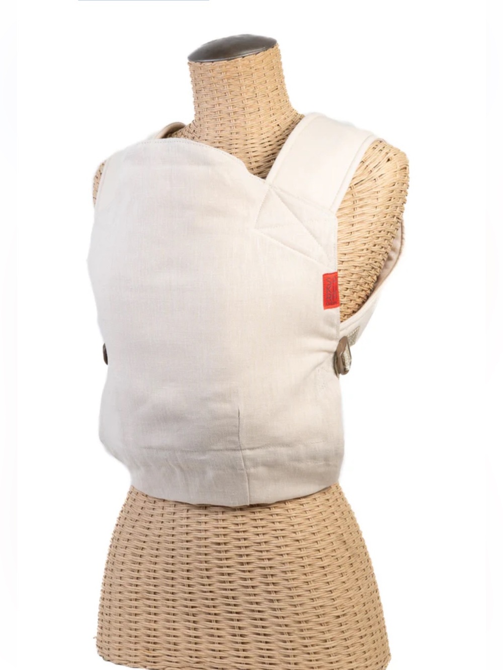 Sakura bloom Linen Baby Bib Carrier